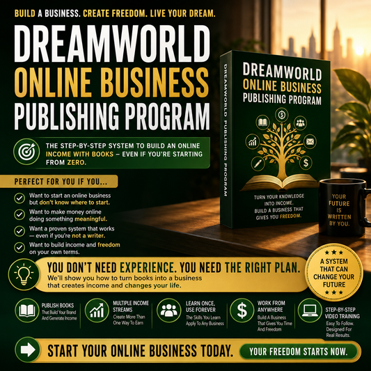 DreamWorld: Make Books Pay Your Rent